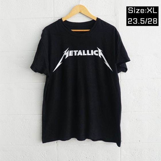 อื่นๆ อื่นๆ XL ดำ แขนสั้น เสื้อวงดัง