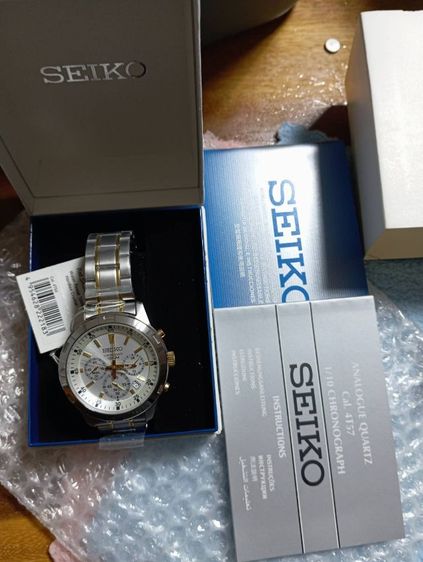 นาฬิกาชาย SEIKO CHRONOGRAPH QUARTZ รุ่น SKS607P1 ของแท้ สภายใหม่อุปกรณ์ครบ

 รูปที่ 8