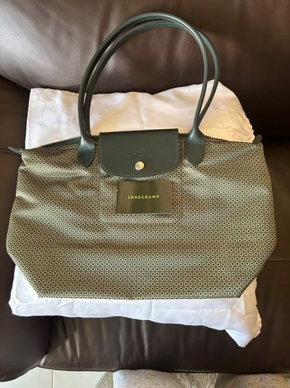 หญิง เขียว โพลีเอสเตอร์ กระเป๋า longchamp ของแท้ค่ะ