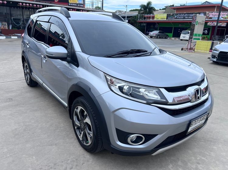 Honda BR-V 2017 1.5 SV Utility-car เบนซิน ไม่ติดแก๊ส เกียร์อัตโนมัติ เงิน รูปที่ 2