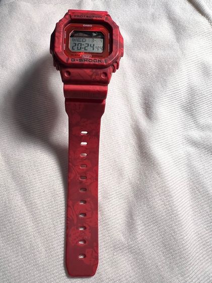 นาฬิกา Casio G-Shock Limited Vintage Flower Pattern series รุ่น GLX-5600F-4 "แดงฮาวาย" ของแท้  รุ่น ลิมิเตด รูปที่ 5
