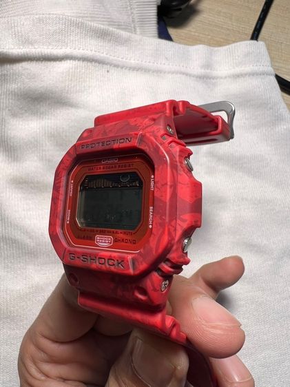 นาฬิกา Casio G-Shock Limited Vintage Flower Pattern series รุ่น GLX-5600F-4 "แดงฮาวาย" ของแท้  รุ่น ลิมิเตด รูปที่ 4
