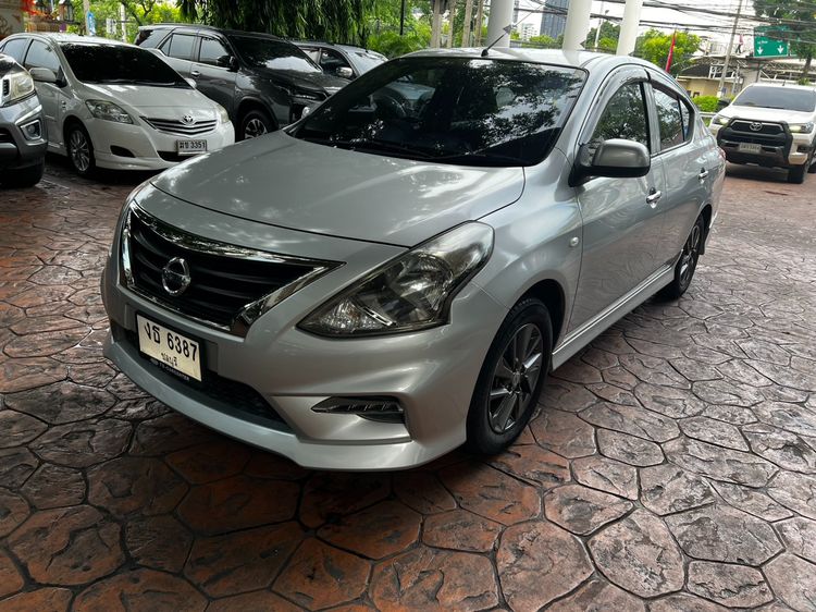 Nissan Almera 2017 1.2 E Sportech Sedan เบนซิน ไม่ติดแก๊ส เกียร์อัตโนมัติ บรอนซ์เงิน