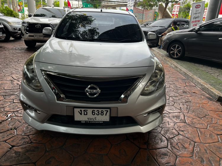 Nissan Almera 2017 1.2 E Sportech Sedan เบนซิน ไม่ติดแก๊ส เกียร์อัตโนมัติ บรอนซ์เงิน รูปที่ 2