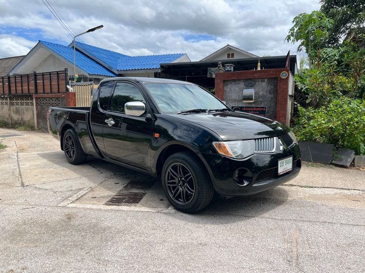 Mitsubishi Triton 2008 2.5 GLX Pickup ดีเซล ไม่ติดแก๊ส เกียร์ธรรมดา ดำ