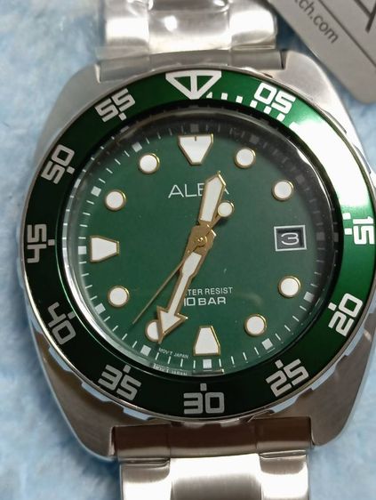 เขียว ALBA Quartz ของแท้ เก็บสะสมไม่เคยใส่