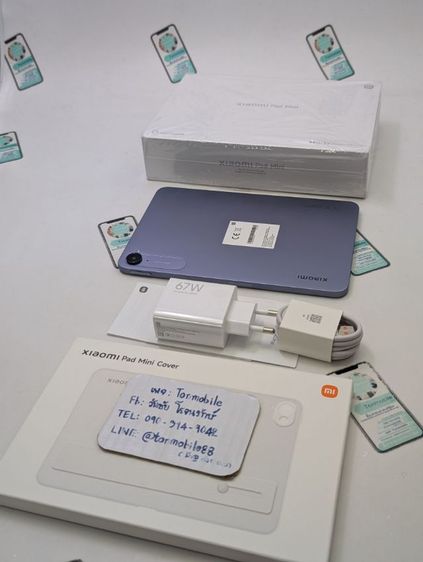 256 GB ขาย เทิร์น Xiaomi Pad Mini Ram 8 Rom 256 ศูนย์ไทย สภาพสวย อุปกรณ์ครบยกกล่อง ประกันยาว เพียง 8,790 บาท ครับ