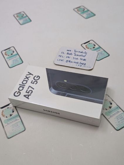อื่นๆ 256 GB ขาย เทิร์น Samsung Galaxy A57 5G Ram 12 Rom 256 ศูนย์ไทย ของใหม่มือ 1 ประกัน 1 ปี เพียง 12,990 บาท ครับ  