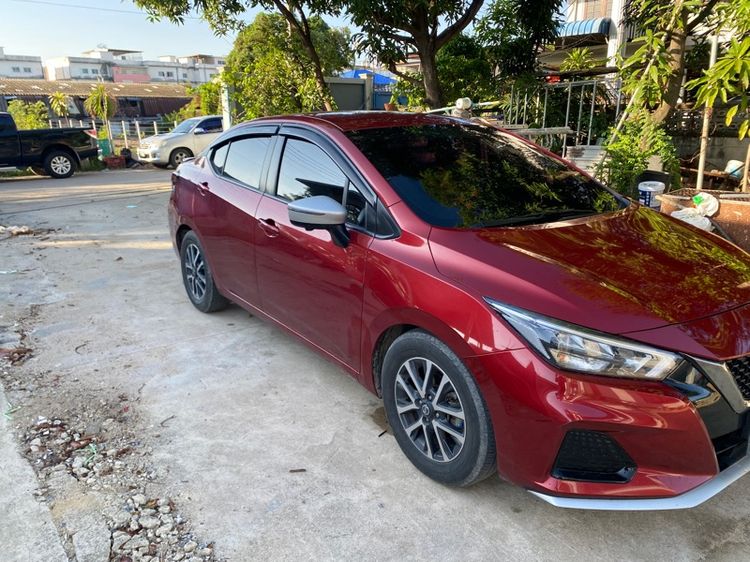 Nissan Almera 2021 1.0 V Sedan เบนซิน เกียร์อัตโนมัติ แดง รูปที่ 2