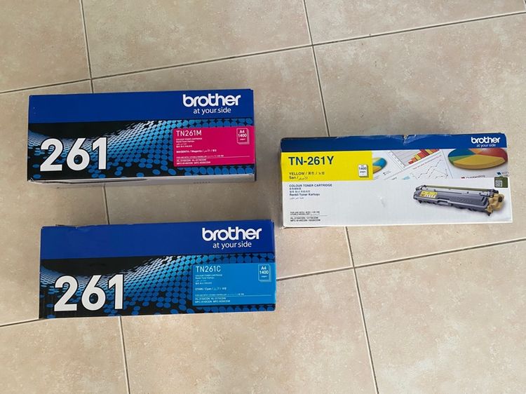 ปากกา & หมึกเติม หมึกเลเซอร์ brother TN 261