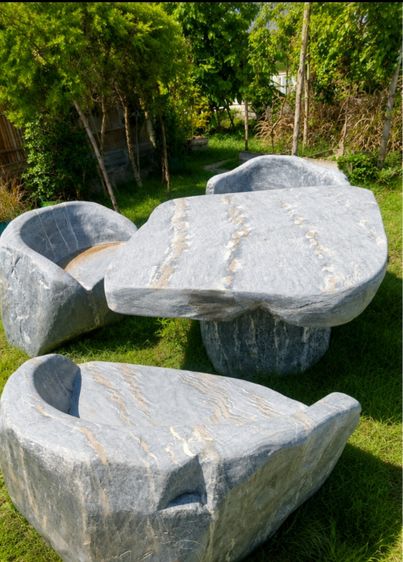 Stone table set