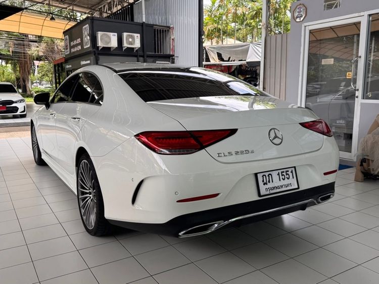 Mercedes-Benz CLS-Class 2022 CLS220 D AMG Sedan ดีเซล ไม่ติดแก๊ส เกียร์อัตโนมัติ ขาว รูปที่ 2