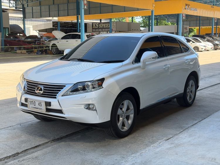Lexus RX270 2012 2.7 Premium Moonroof Utility-car เบนซิน เกียร์อัตโนมัติ ขาว