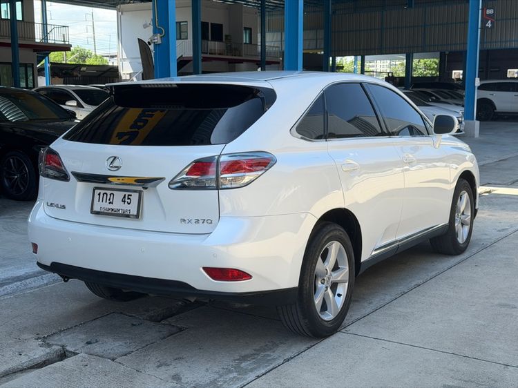 Lexus RX270 2012 2.7 Premium Moonroof Utility-car เบนซิน เกียร์อัตโนมัติ ขาว รูปที่ 4