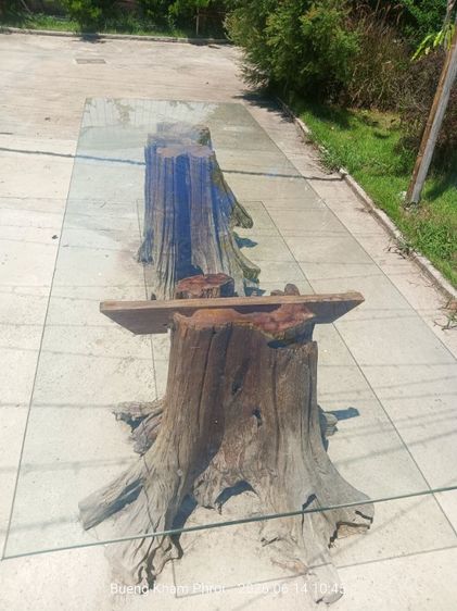 glass outdoor table  รูปที่ 3