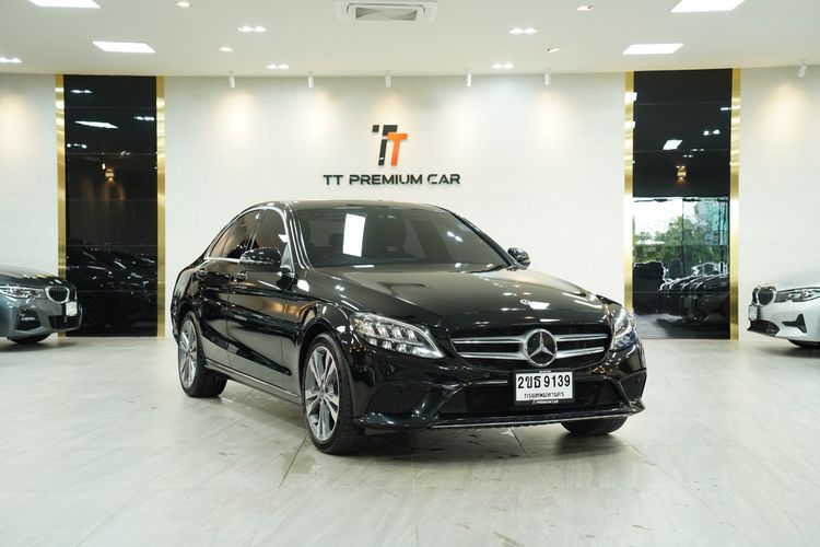 รถ Mercedes-Benz C-Class C220 สี ดำ