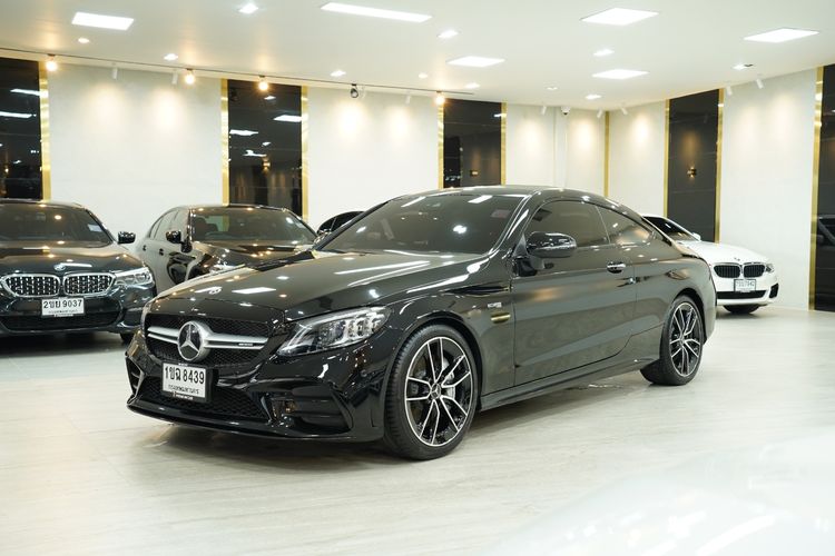 Mercedes-Benz C-Class 2022 C43 Sedan เบนซิน เกียร์อัตโนมัติ ดำ รูปที่ 3