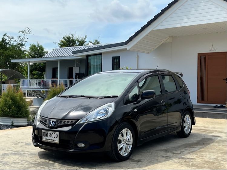 Honda Jazz 2012 1.5 V VTEC Sedan เบนซิน ไม่ติดแก๊ส เกียร์อัตโนมัติ ดำ