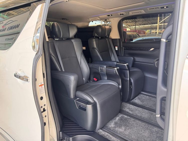 Toyota Vellfire 2020 2.5 Hybrid ZR G Edition E-Four 4WD Van ไฮบริด ไม่ติดแก๊ส เกียร์อัตโนมัติ ขาว รูปที่ 4