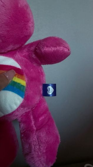 ตุ๊กตา Care Bears (แคร์แบร์) ไซส์ 11 นิ้ว สีชมพู Cheer Bear หน้าแก้มหัวใจ สภาพสวยกริบ รูปที่ 13