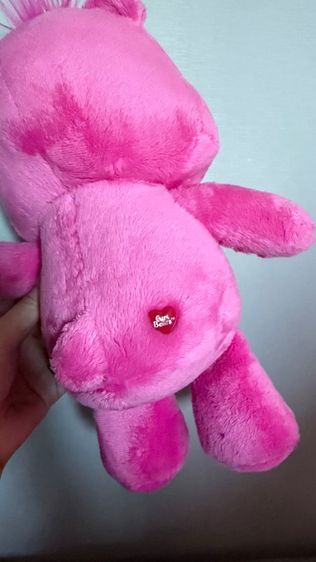ตุ๊กตา Care Bears (แคร์แบร์) ไซส์ 11 นิ้ว สีชมพู Cheer Bear หน้าแก้มหัวใจ สภาพสวยกริบ รูปที่ 9