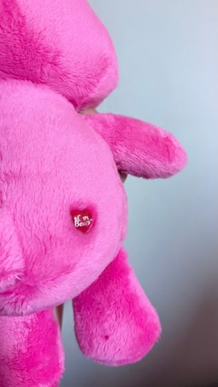 ตุ๊กตา Care Bears (แคร์แบร์) ไซส์ 11 นิ้ว สีชมพู Cheer Bear หน้าแก้มหัวใจ สภาพสวยกริบ รูปที่ 3