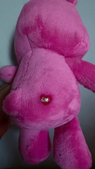 ตุ๊กตา Care Bears (แคร์แบร์) ไซส์ 11 นิ้ว สีชมพู Cheer Bear หน้าแก้มหัวใจ สภาพสวยกริบ รูปที่ 10