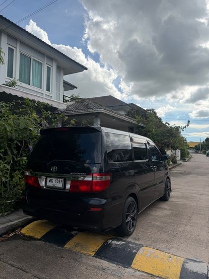 Toyota Alphard 2005 3.0 G V6 Van เบนซิน ไม่ติดแก๊ส เกียร์อัตโนมัติ ดำ รูปที่ 3