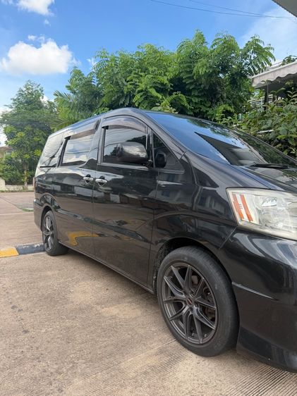 Toyota Alphard 2005 3.0 G V6 Van เบนซิน ไม่ติดแก๊ส เกียร์อัตโนมัติ ดำ รูปที่ 2