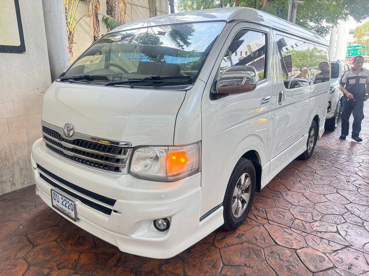 Toyota Ventury 2011 2.7 G Van เบนซิน ไม่ติดแก๊ส เกียร์อัตโนมัติ ขาว รูปที่ 2