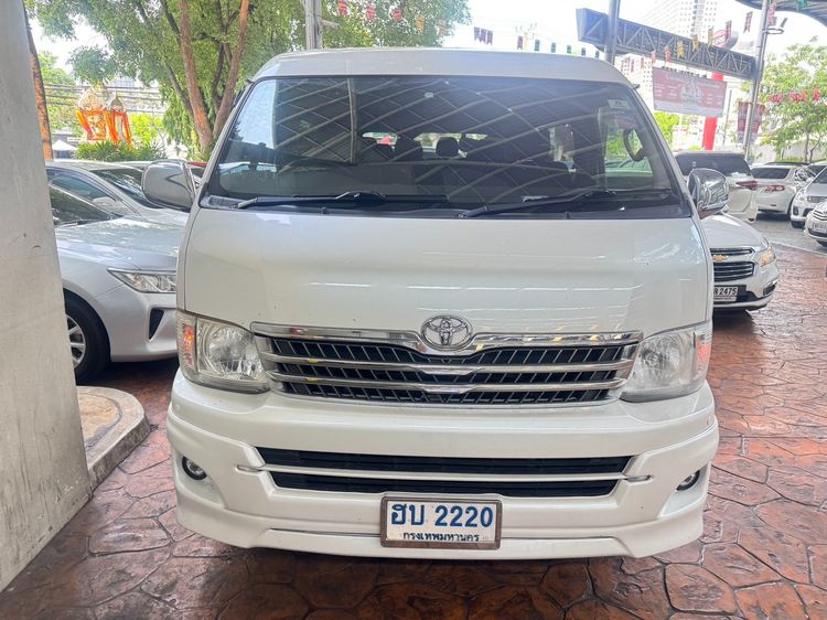 Toyota Ventury 2011 2.7 G Van เบนซิน ไม่ติดแก๊ส เกียร์อัตโนมัติ ขาว รูปที่ 3