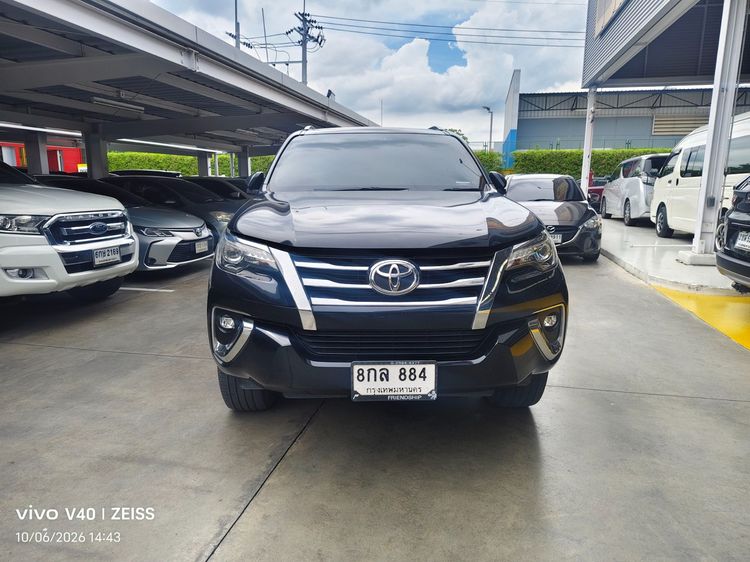 Toyota Fortuner 2019 2.4 V Utility-car ดีเซล ไม่ติดแก๊ส เกียร์อัตโนมัติ ดำ รูปที่ 3