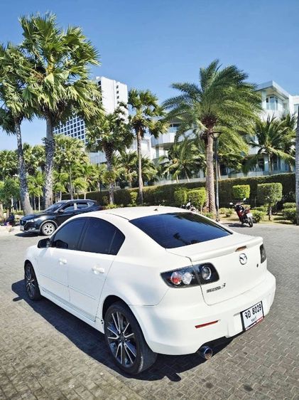 Mazda Mazda3 2009 1.6 Spirit Sports Plus Sedan เบนซิน ไม่ติดแก๊ส เกียร์อัตโนมัติ ขาว รูปที่ 4