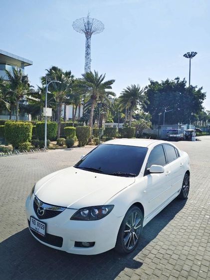 Mazda Mazda3 2009 1.6 Spirit Sports Plus Sedan เบนซิน ไม่ติดแก๊ส เกียร์อัตโนมัติ ขาว รูปที่ 2