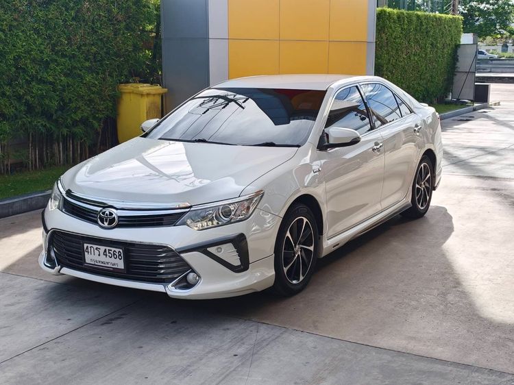 Toyota Camry 2015 2.0 G Extremo Sedan เบนซิน ไม่ติดแก๊ส เกียร์อัตโนมัติ ขาว รูปที่ 3