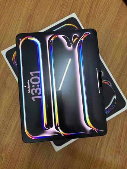 Apple 256 GB iPad Pro m4 13 inch แบต 100 ประกัน กรกฏา 70