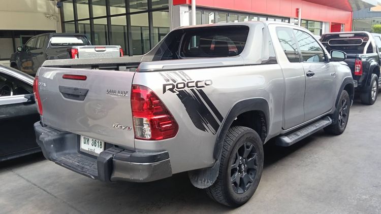 Toyota Hilux Revo 2018 Smart Cab Prerunner 2x4 2.4 Rocco Pickup ดีเซล ไม่ติดแก๊ส เกียร์ธรรมดา เทา รูปที่ 4
