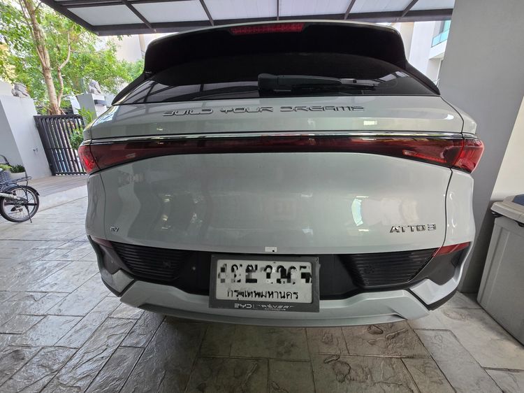 BYD Atto 3 2023 Extended Range Utility-car ไฟฟ้า ไม่ติดแก๊ส เกียร์อัตโนมัติ บรอนซ์เงิน รูปที่ 4
