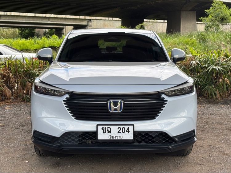 Honda HR-V 2023 1.5 e:HEV E Utility-car ปลั๊กอินไฮบริด (PHEV) ไม่ติดแก๊ส เกียร์อัตโนมัติ ขาว
