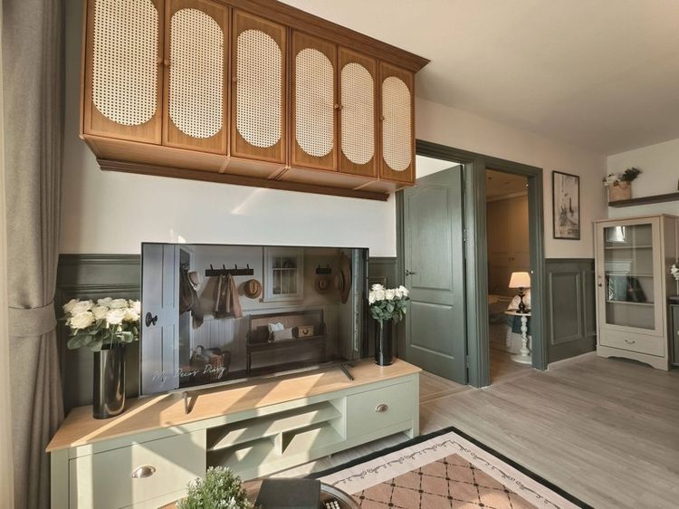 ตกแต่งครบ ไม่อนุญาต ห้องสวยมากก เช่า Regent home บางนา 2นอน 2 น้ำ 57 ตรม. รูปที่ 4