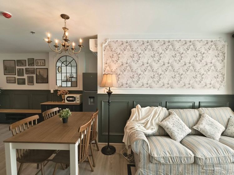 ตกแต่งครบ ไม่อนุญาต ห้องสวยมากก เช่า Regent home บางนา 2นอน 2 น้ำ 57 ตรม. รูปที่ 3