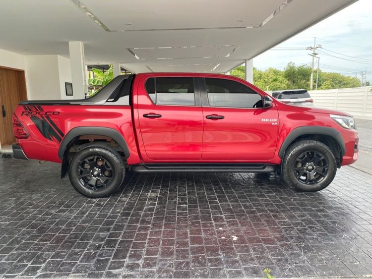 Toyota Hilux Revo 2020 2.8 G Rocco 4WD Pickup ดีเซล เกียร์อัตโนมัติ แดง รูปที่ 4