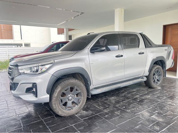 Toyota Hilux Revo 2020 2.8 G Rocco 4WD Pickup ดีเซล เกียร์อัตโนมัติ เทา รูปที่ 3