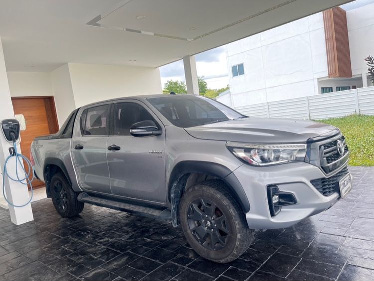 Toyota Hilux Revo 2020 2.8 G Rocco 4WD Pickup ดีเซล เกียร์อัตโนมัติ เทา รูปที่ 2
