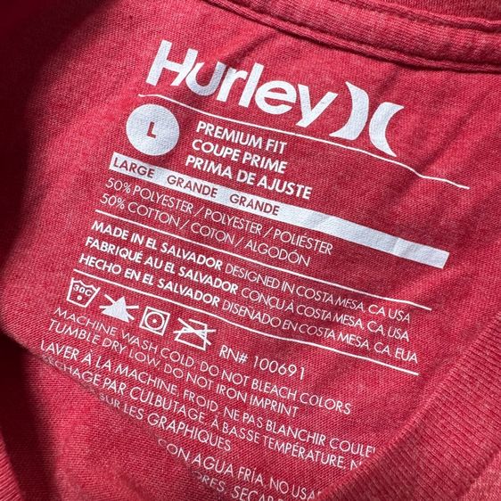 เสื้อยืด Hurley Skateboard​ Size L​ รูปที่ 3