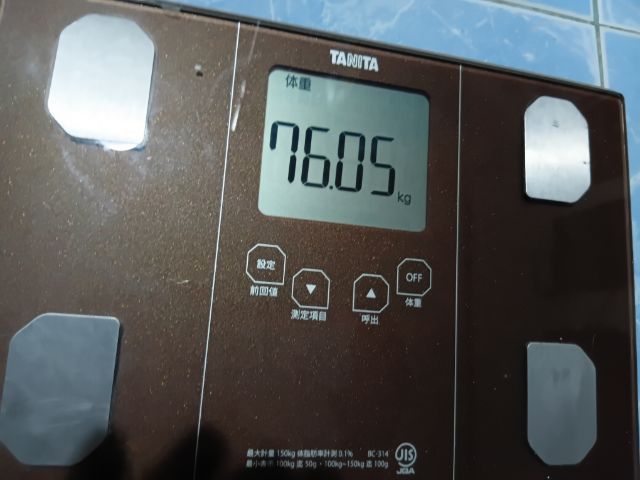 อุปกรณ์เพื่อสุขภาพ เครื่องชั่งน้ำหนักคน Tanita (Japan)