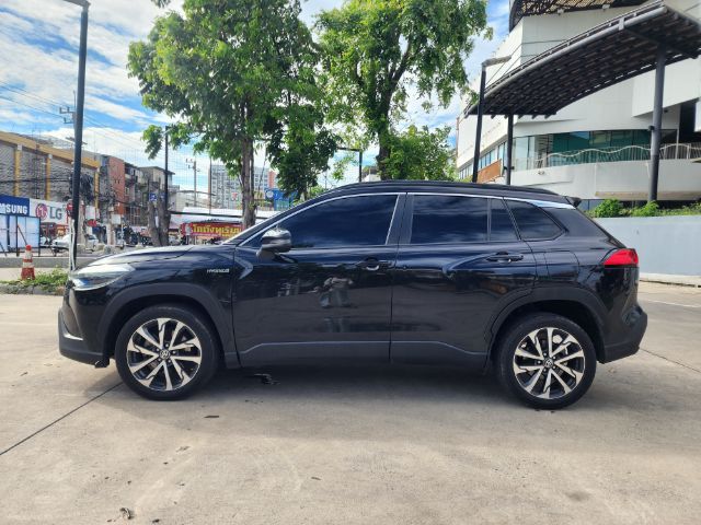 Toyota Corolla Cross 2020 1.8 Hybrid Premium Safety Utility-car ไฮบริด เกียร์อัตโนมัติ ดำ รูปที่ 4