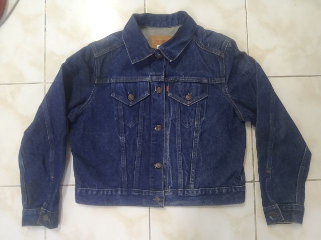 อื่นๆ M แขนยาว เสื้อแจ็คเก็ต | เสื้อคลุม Levi's แจ็คเก็ตยีนส์ ลีวายส์ หน้าอก 21 นิ้ว