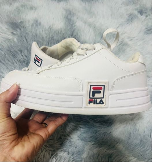 ขาว UK 5 | EU 38 | US 6.5 รองเท้าผ้าใบ Fila แท้💯