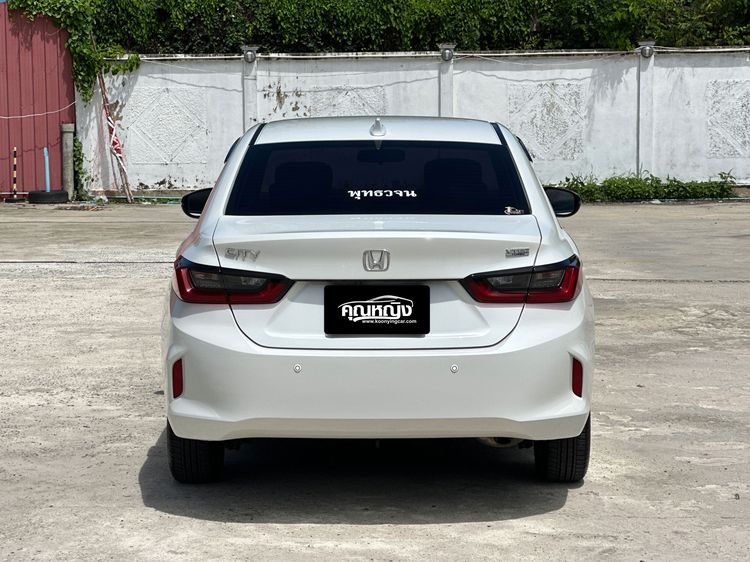 Honda City 2021 1.0 SV Sedan เบนซิน ไม่ติดแก๊ส เกียร์อัตโนมัติ ขาว รูปที่ 4